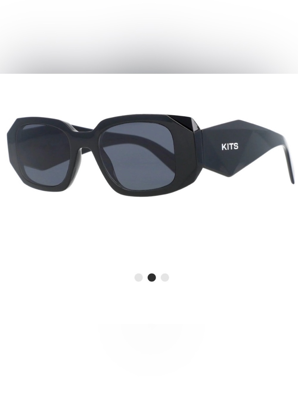 Kits runway sun black sunglasses